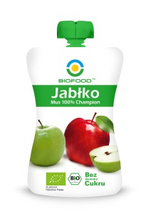 Jabłko mus 100% Champion 200 g BIO