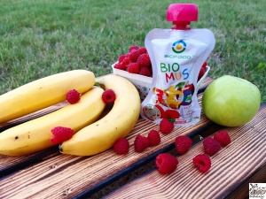 Mus ABC Malina Banan Jabłko 90g BIO