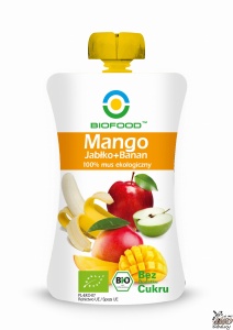 Mus ABC Mango Banan Jabłko 120g BIO