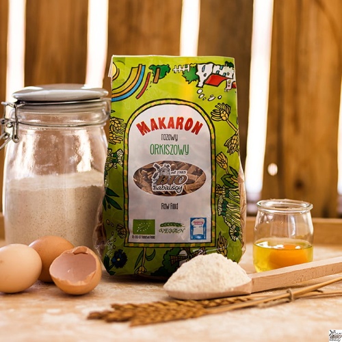 Makaron razowy orkiszowy krajanka BIO 400g