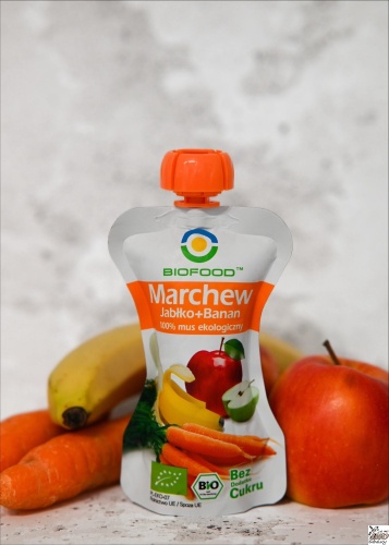 Mus Marchew Jabłko Banan