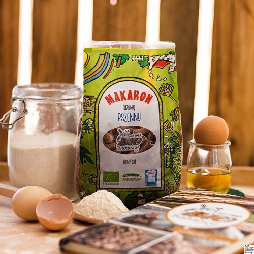 Makaron razowy pszenny rurka BIO 400g