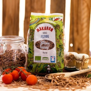 Makaron razowy pszenny nitka BIO 400g