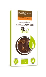 CZEKOLADA MLECZNA z daktylami i figami BIO 110 g