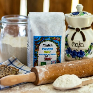 Mąka razowa pszenna BIO Typ 2000 1kg