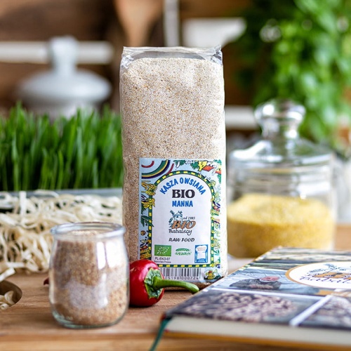 Kasza owsiana manna BIO 0,5 kg