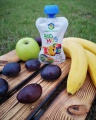 Śliwka+Banan+Jabłko
