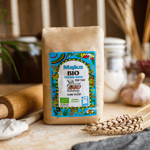 Mąka PSZENNA Biała BIO Typ 750 1kg