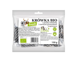 KRÓWKA BIO z gorzką czekoladą 150 g