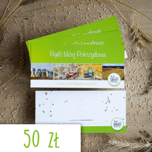 Voucher podarunkowy 50 zł