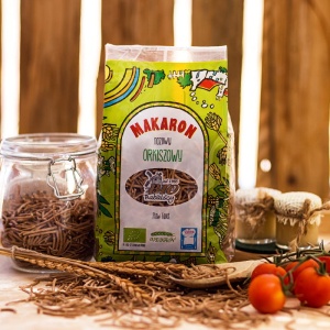 Makaron razowy orkiszowy nitka BIO 400g
