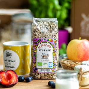 Płatki żytnie BIO 300g