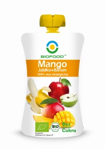 Mus ABC Mango Banan Jabłko 120g BIO