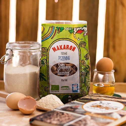 Makaron razowy pszenny rurka BIO 400g