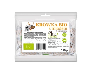 KRÓWKA BIO Z MIODEM (BEZGLUTENOWA) 150 g